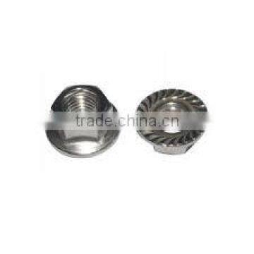 m4 hex flange nut