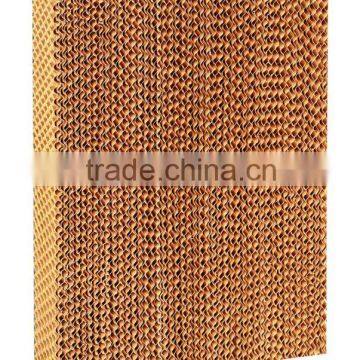 High efficiency cooling cell pads for broiler shed