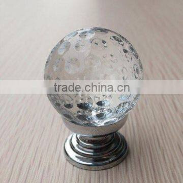 New Style Bubble Cuppy Shapped Crystal Knob For Home Decoration