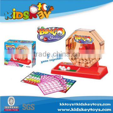 Hot sale educational game toy roulette game bingo game set with indoor toy