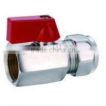 brass mini ball valve with coupling union