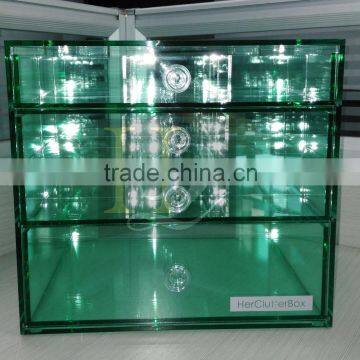 Acrylic Cosmetic Makeup Organizer/ Makeup Brush Display/ Makeup Brush Holder photo-3