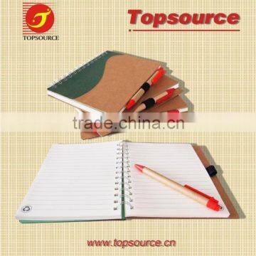 Kraft Notebook With Pen