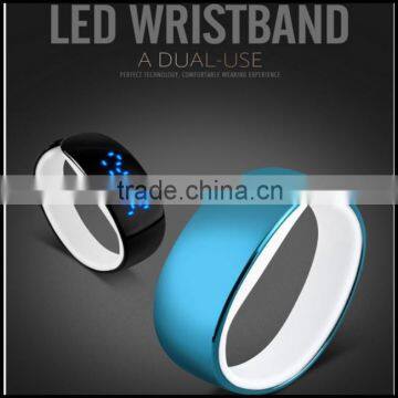 New Arrival Women Colorful Silicone Vintage Led Watch
