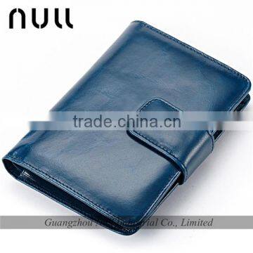 New promotion leather woman card holder ladies purse