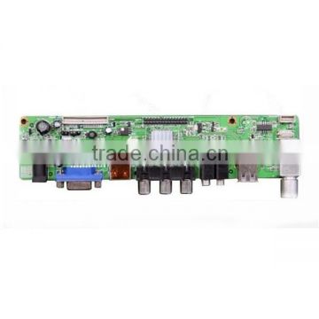 HDMI+USB+AV+VGA input LCD Controller board/Driving board