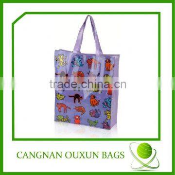 Beautiful in color printed carrier bags