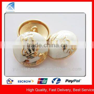 YX5883 Custom Metal Fashion Designer Clothing Buttons