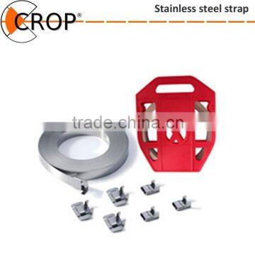 Stainless steel strap steel stainless tie strap/ cable tie mount/wire cable tie mount