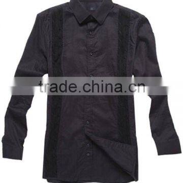 men's long causal shirt