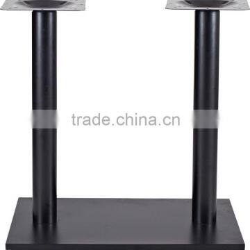 foshan furniture industrial style round cast iron metal dining table base leg with powder coated