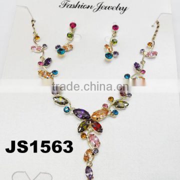 hot sale austrian crystal necklace sets jewelry