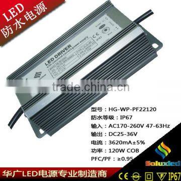 led driver for 120w led high bay light