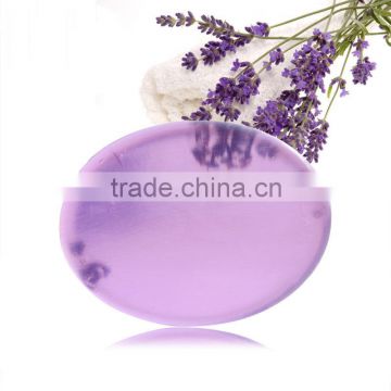 Deep clean handmade soap OEM of lavender can be printed LOGO