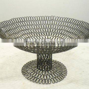 Decorative Iron Bowl Wire Bowl, Metal Bowl