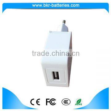 Fixed EU plug or UK desktop cell phone charger portable charger for Tablet