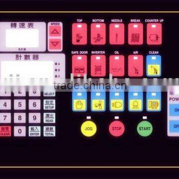 Pantone and RALcolor matching system in LED membrane switch