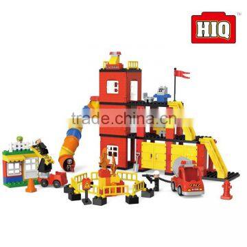 creative large plastic fire control building blocks toys for boys