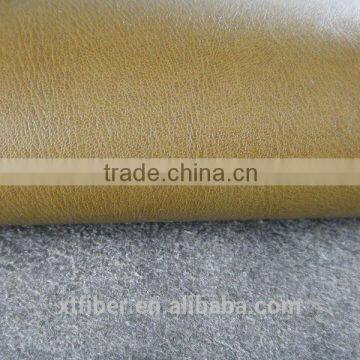 Two-tone pu microfiber leather for shoes