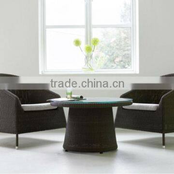 Outdoor furniture china rattan table