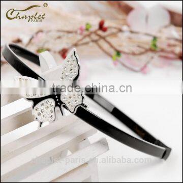 cellulose acetate jewelry butterfly hairband for women