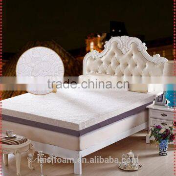 100% polyester memory foam mattress forair layer foam mattress LS-M-001-b bamboo memory foam mattress