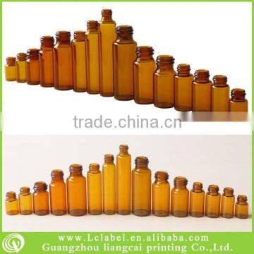 Type 20ml Tubular Vial for Injection Glass Vial With Custom Color for Pharmaceutical