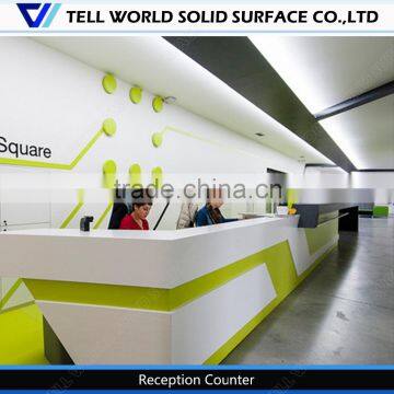 2016 Commercial europe style hair salon reception cashier, modern reception desk