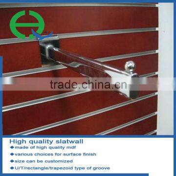 Hot sale high quality slatwall board for supermarket