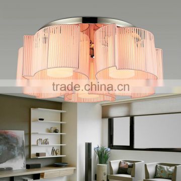 Zhongshan E27/E14 Modern Ceiling Lamp 5730 Fabric LED Ceiling Lights