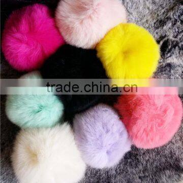 Rabbit Fur Pompoms / Fur Pom Poms / 10cm Rabbit Rabbit Pom Pom                        
                                                Quality Choice