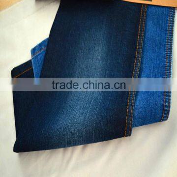 Cotton polyester denim fabric for readymade jeans