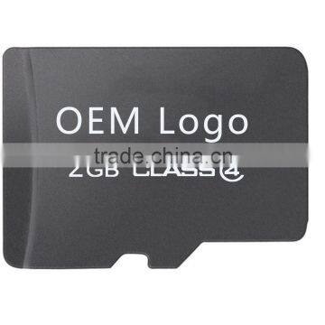 New design OEM logo 100% real capacity 1GB 2GB 4GB TF card wholesales price