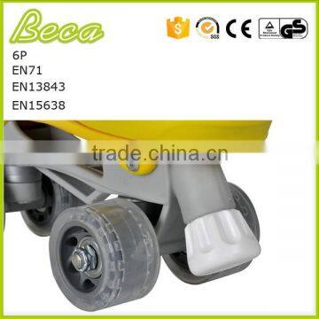 China Foshan Nylon Frame Pvc Wheel Quad Roller Skates for Sale Quality Choice photo-5
