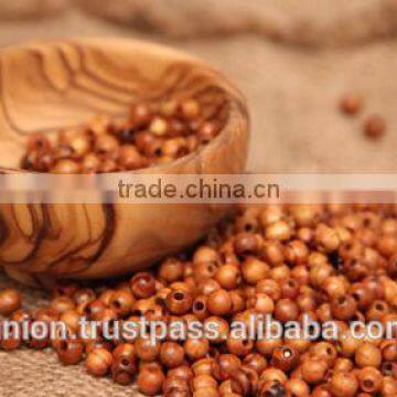 Olive Wood Round Beads 6mm