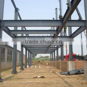 Structural steel prefabricated fabrication workshop plant