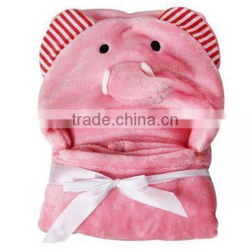 High Quality Factory Price Baby Solid Embroidery Blanket