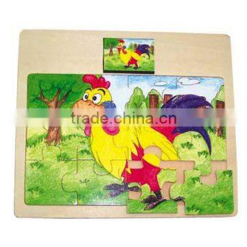 Kids Beautiful Good Quality Wood Puzzle Developmental Toy