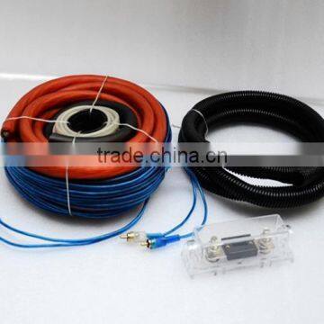 trade assurance 0 Gauge Amp Kit Amplifier Install Wiring Complete 0 Ga Installation Cable