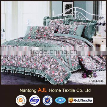 2015 cotton new products Korea bed room set