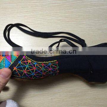 Plus Size New Fashion Women's Shoes Old Peking Flats,Ladies Embroidery Soft Sole Lace-Up Casual Shoes Zapatos Mujer photo-5