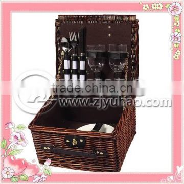 Mini cheap picnic baskets lining