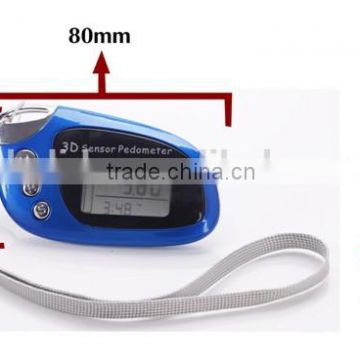 wearable 3D sensor accurate pedometer for adult