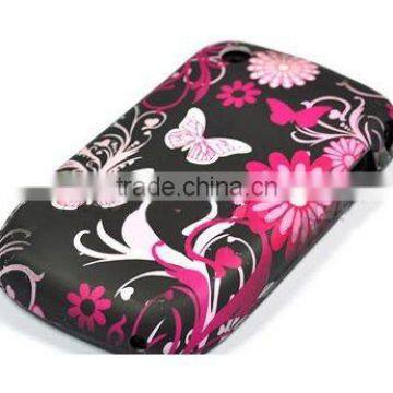 for new black berry 8520 silicon flower case