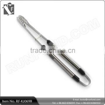 18.7 Inch Lenght Stainless Steel Tong for BBQ, Kitchen And Outdoor Cooking