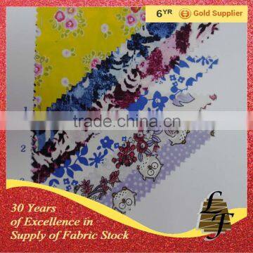 women cotton printed shirting fabrics stock P6412-A16030210