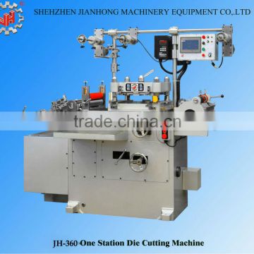 JH-360 paper roll die cutting machine adhesive label die cutting machine paper die cutting machine made in china manufactuer