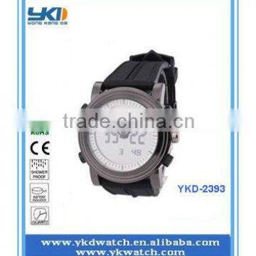 wholesale thin rubber sports watch for promotion