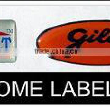 PU Epoxy Domed Sticker Labels