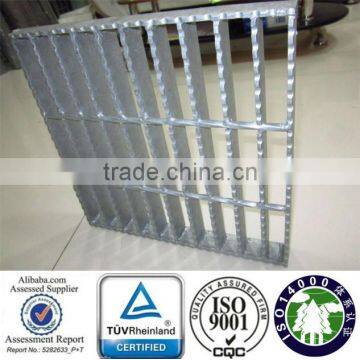 TUV certificate 30mm pitch steel bar grating